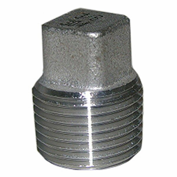 True Value 0.375 in. Stainless Steel Pipe Plug 209856